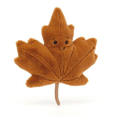 Autumn Tumblr, Halloween Jelly, Leaf Pillow, Jelly Cat, Jellycat Stuffed Animals, Halloween Bedroom, Art Origami, Leaves Pillow, Cute Stuffed Animals