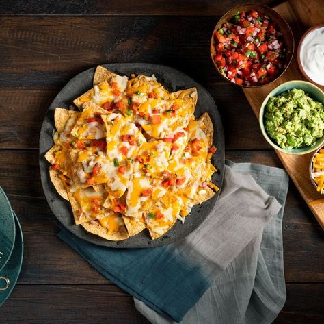 The Best Nachos of Your Life Are Just 3 Easy Tips Away The Best Nachos, Best Nachos, Easy Nachos, Cheesy Nachos, Jarred Salsa, Leftover Chili, Flavored Coffee Creamer, Natural Cheese, Pioneer Woman Recipes