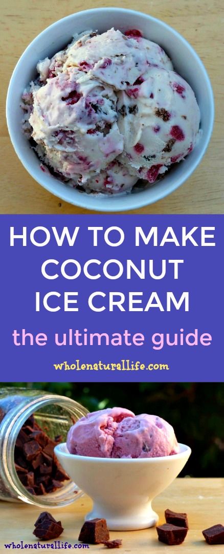 Homemade Coconut Milk Ice Cream, I’ve Cream Recipes, Natural Ice Cream Recipe, Dairy Free Ice Cream Recipe, Homemade Coconut Ice Cream, Coconut Ice Cream Recipes, Coconut Milk Ice Cream, Coconut Ice, Dairy Free Ice Cream