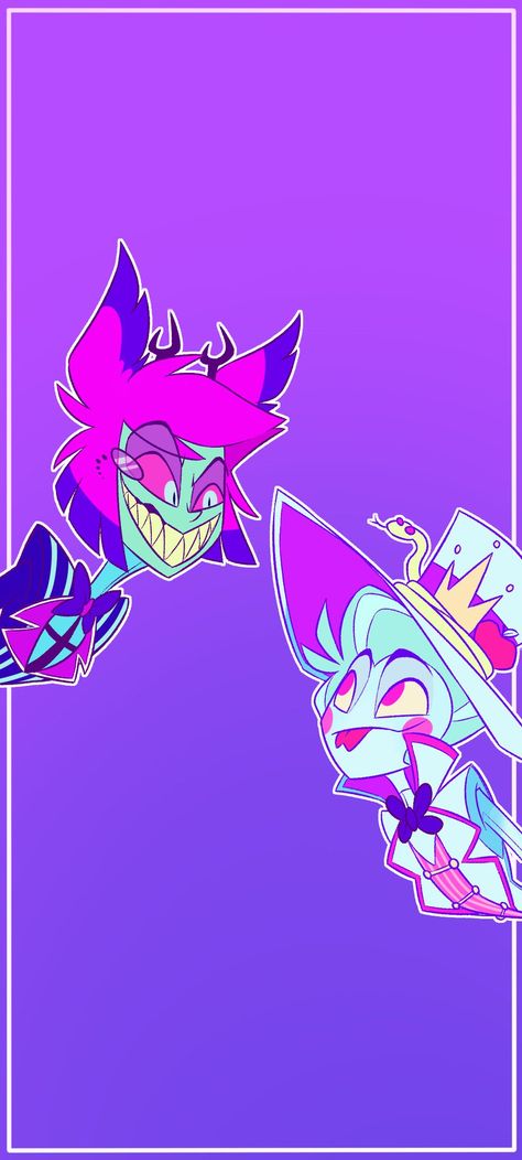 Peeking Wallpaper, Neon Alastor, Alastor And Lucifer, Glam Wedding Makeup, Boss Wallpaper, Monster Hotel, Alastor Hazbin Hotel, Lucifer Morningstar, Neon Wallpaper