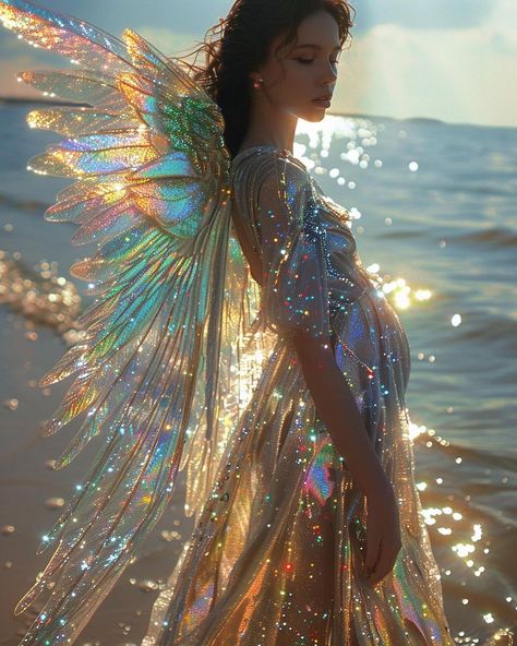 Becoming a mother, particularly to a baby girl , revealed the power of womanhood to me in ways I had never comprehended. This experience… | Instagram Ethereal Fairy Aesthetic, Fairy Powers, Fae Ball, Fairy Shoot, Mystic Girl, Bestie Book, Sara Shakeel, Fairy Ball, Power Aesthetic