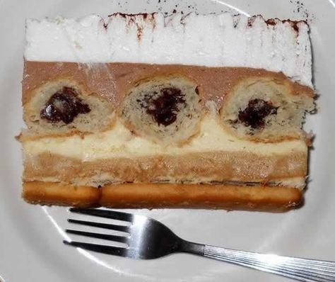 Croissant Cake, Rodjendanske Torte, Cake Easy, Cake Servings, Easy Cake, French Toast, Toast, Pie, Cake