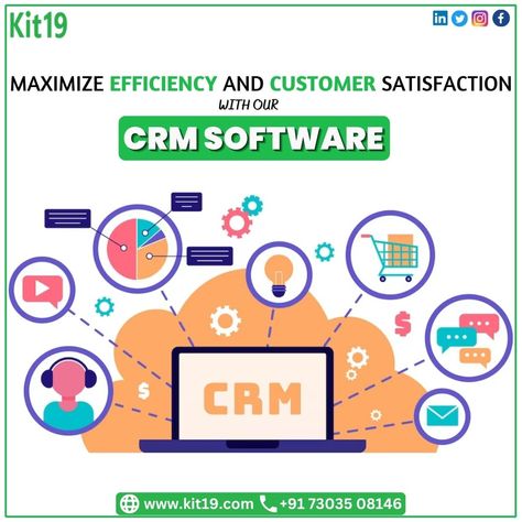 Supercharge your sales and customer management with Kit19's powerful CRM software. Seamlessly track leads, manage contacts, and close deals faster with advanced features and intuitive interface. Gain actionable insights, automate tasks, and drive productivity. Elevate your business growth and build strong customer relationships with Kit19's robust CRM solution. Sales Crm, Salesforce Crm, Human Intelligence, Project Management Software, Mini Project, Lead Management, Customer Behaviour, Crm System, Crm Software