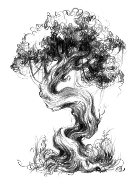 ArtStation - tree drawing Scenery Tattoo, Photorealistic Drawings, Tree Sketch, Drawing Scenery, Forest Drawing, Twisted Tree, Tree Drawings Pencil, Realistic Pencil Drawings, Magical Tree