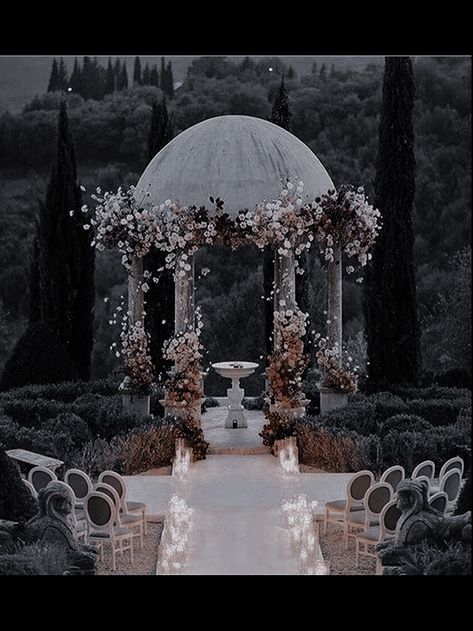 Romantic Wedding Aesthetic, My Bodyguard, Rustic Italian Wedding, Dark Romantic Wedding, Dark Wedding Theme, Church Wedding Ceremony, Dark Wedding, European Wedding, Dark Romantic