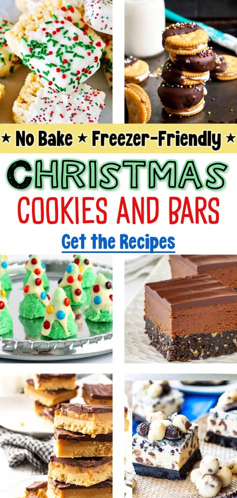 Christmas Treats That Freeze Well, Make Ahead Christmas Desserts Freezers, Freeze Ahead Christmas Cookies, Freezer Friendly Christmas Baking, Freezer Christmas Baking, Freezable Christmas Baking Recipes, Christmas Baking Freezable, Christmas Cookies To Freeze Ahead, Make Ahead Cookies To Freeze Holidays