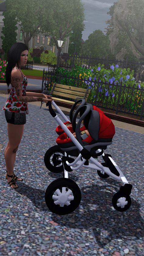 Sims 4 Twin Stroller Cc, Sims 3 Stroller, Sims 4 Stroller Mod, Sims Infant, Best Jogging Stroller, Runes Tattoo, Disney Stroller, Quinny Stroller, Toddler Stroller