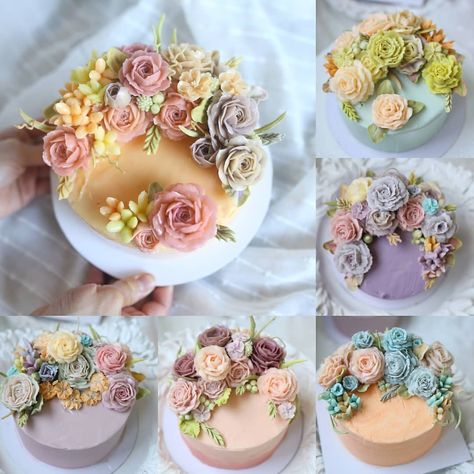 Workshop, 1st day  Butter cream flower cake & Bean paste flower cake Class  Based in Germany Whatsap Butter Cream Flower Cake, Buttercream Cake Decorating, Cake Classes, Cream Flower, Bean Paste, Cream Flowers, 1st Day, Buttercream Cake, Flower Cake