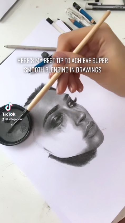 How To Use Graphite Powder, Graphite Powder Art, Graphite Powder Drawing, Graphite Powder, No One Is Perfect, Graphite Pencils, A Pencil, Art Tips, Realism