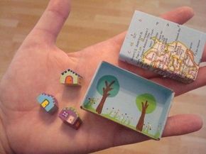 Mini Choses, Matchbox Crafts, Matchbox Art, Mini Things, Micro Mini, Mini House, Craft Inspiration, Box Art, Altered Art