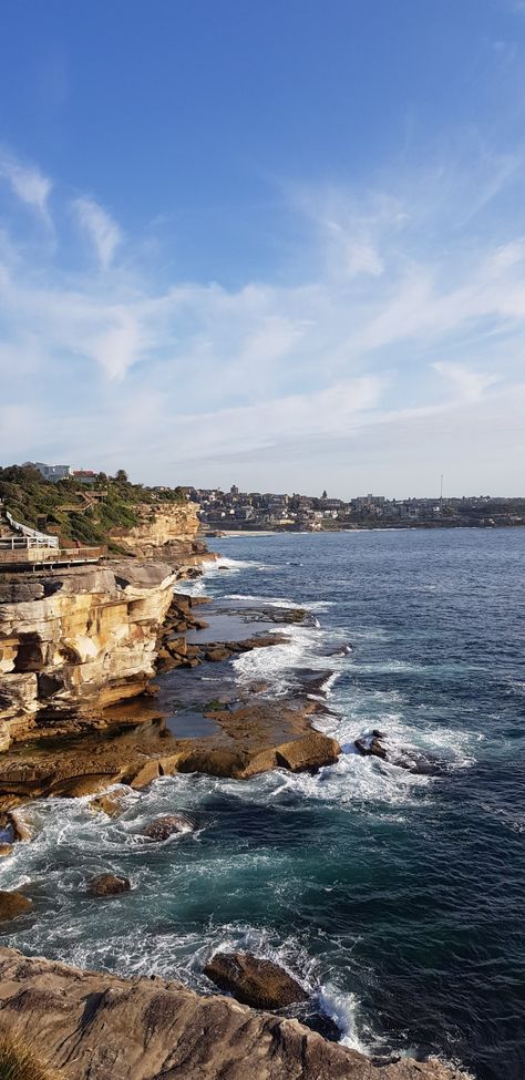 Bondi To Coogee Walk, Coogee Beach Sydney, Flat White Coffee, Coogee Beach, Beach Path, Sydney Beaches, Early In The Morning, Bondi Beach, Beach Swim