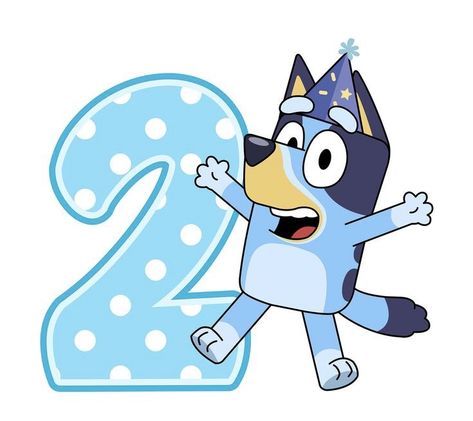 Bluey Birthday Party Printables Free, 2nd Birthday Bluey, Bluey 2nd Birthday, Bluey 2nd Birthday Party, Bluey Pictures, Fiesta Bluey, Bingo Party, 2nd Birthday Party For Boys, Matchbox Crafts