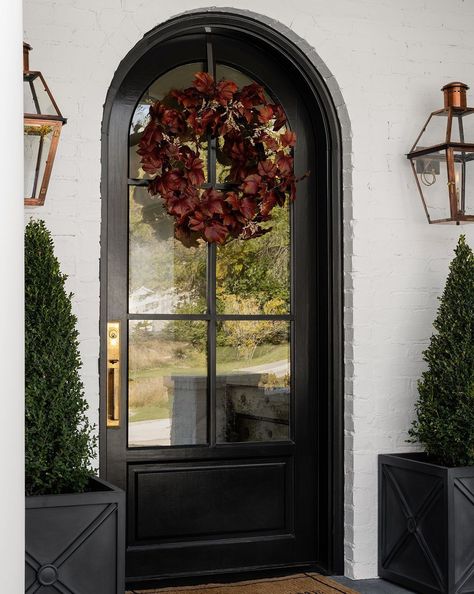 McGee and Co - McGee & Co Fall Digital Catalogue 2024 Desktop - McGee & Co. | Faux Autumn Grapevine Wreath Modern Door Wreath Front Porches, Front Door Wreaths Fall, Christmas Porches, Fall Porches, Fall Entryway Decor, Natural Fall Decor, Elegant Fall Decor, Faux Wreath, Fall Front Door Decor