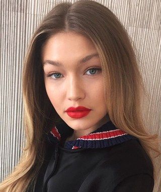 Best Drugstore Red Lipstick, Gigi Hadid Makeup, Perfect Red Lipstick, Best Red Lipstick, Gigi Hadid Style, Hadid Style, Red Lipstick, Real Beauty, Gigi Hadid