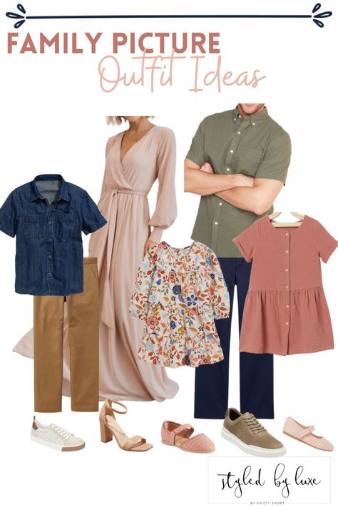 Spring Family Outfit Ideas, Navy Family Pictures Outfits, Spring Photo Outfits, Fall Beach Photoshoot Family, Spring Family Photoshoot Outfits, Earth Tone Family Pictures Outfits, Summer Family Picture Outfits, Neutral Family Picture Outfits, Spring Picture Outfits