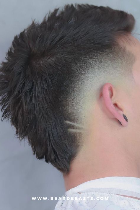 #beauty, #makeup, #skincare, #haircare Mohawk Hairstyles Men Faded, Mohawk Hairstyles Men Faded Short, Short Curly Mohawk, Mohawk Fade, Short Hair Mohawk, Fade Mohawk, Burst Fade Mohawk, Short Mohawk, Mohawk Haircut