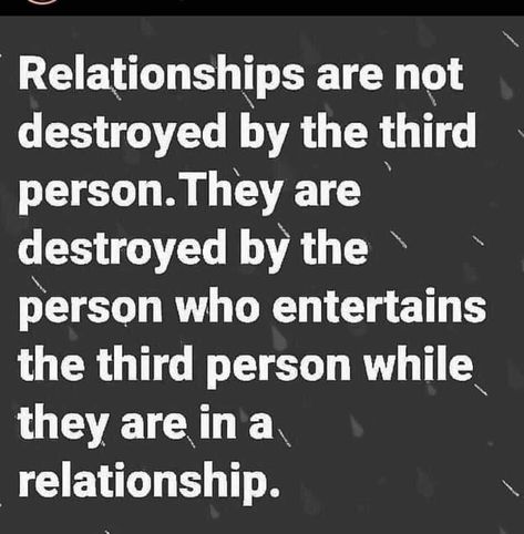 If the person you love entertains someone else it's time to move on! Third Party Relationship Quotes, Hardcore Quote, Faults Quote, Blame Quotes, Best Fathers Day Quotes, Narcissism Quotes, Party Quotes, Betrayal Quotes, Troubled Relationship