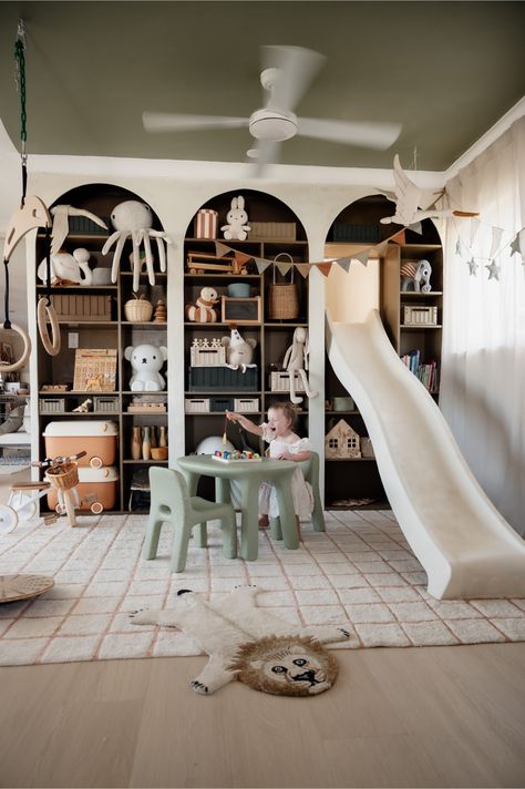 Party Dinners, Vintage Playroom, Playing Room, Baby Aesthetic, Baby Playroom, Basement Playroom, Toddler Playroom, Kids Bedroom Inspiration, Playroom Design