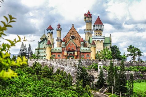 Fantasy World El Filibusterismo Background Landscape, Enchanted Kingdom Philippines Aesthetic, Fantasy World Philippines, Island Castle Fantasy Art, Fantasy World Tagaytay, Earth Castle Fantasy Art, Tagaytay, Graphic Design Tips, Landscape Wallpaper