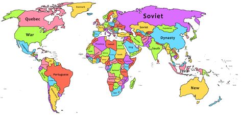 Most Recurring Word On Each Country's Wikipedia Page Korea Destination, South Korea Destinations, Linking Words, Word Map, The Spectre, Amazing Maps, African Countries, English Language, Geography