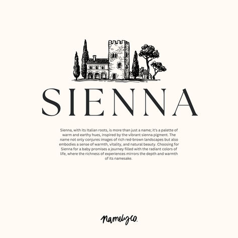 When it comes to finding the perfect name for your little love, Namelyco has you covered! Sienna Name Meaning, Portuguese Names, Sienna Name, Positive Daily Quotes, Meaningful Baby Names, Name Blankets, Sweet Baby Names, Modern Names