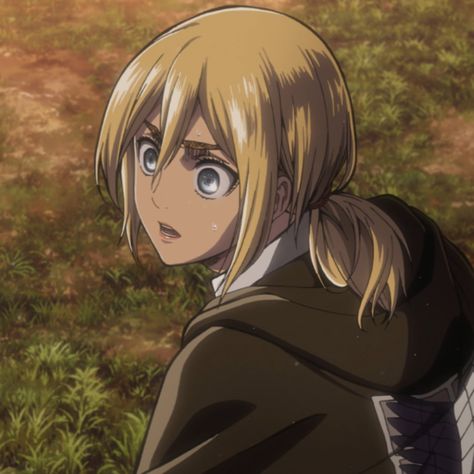 Historia Reiss Icon, Christa Lenz, Historia Reiss, Aot Characters, Attack On Titan Art, Attack On Titan Anime, Attack On Titan, Female Art, Anime Icons