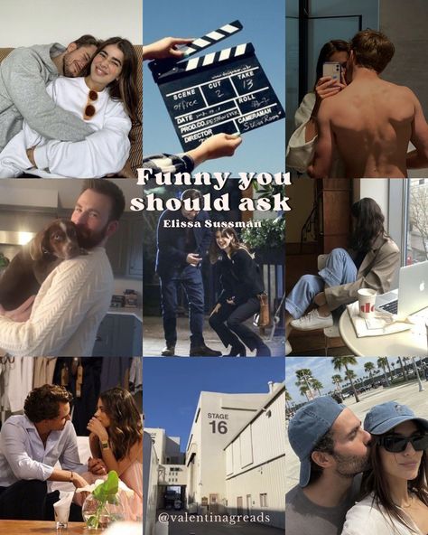 Funny you should ask by Elissa Sussman Gabe Parker Chani Horowitz Gabe Parker And Chani Horowitz, Funny You Should Ask Elissa Sussman, Elissa Sussman, Karla Sorensen, Book Couples, Fav Books, Aesthetic Books, Books Aesthetic, Romantic Books