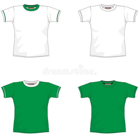 Blank T-SHIRT Green. T-Shirt Layout for presentation - vector #Sponsored , #AD, #SPONSORED, #SHIRT, #presentation, #vector, #Green White Tshirt Template, T Shirt Layout, Shirt Layout, Illustration Of People, People Model, Tshirt Template, Blank T Shirt, Blank T Shirts, Shirt Template