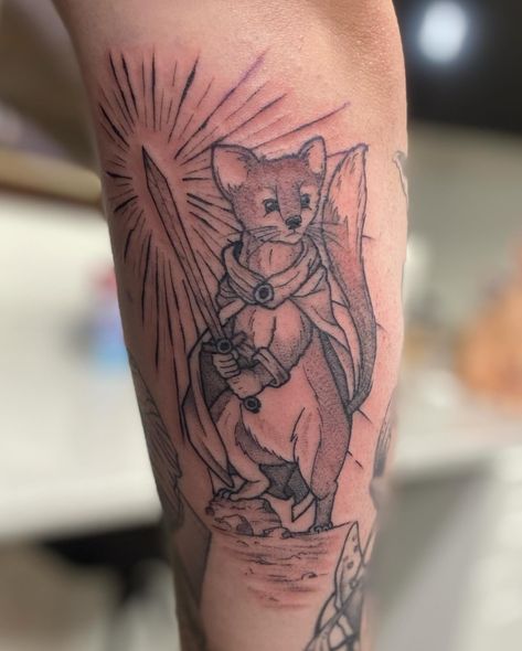 Enjoying this adorable black and gray pine marten tattoo @sydneyctattoo! This is just adorable! A small create with a warrior's heart is just outright adorable! 🥰🤩⁠ Marten Tattoo, Illustrative Tattoos, Pine Marten, Mama Tried, Fantasy Tattoos, Best Tattoo, Hidden Gem, Black And Gray, Cool Tattoos