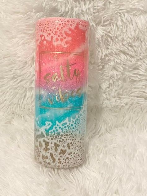 Powerwash Tumbler, Sunset Tumbler, Tumbler Cups Personalized, Glitter Tumbler Cups, Cup Crafts, Painted Cups, Custom Tumbler Cups, Tumbler Cups Diy, Diy Cups