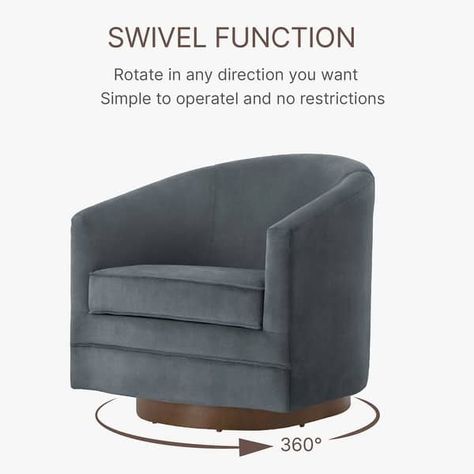 Crockery Round Swivel Chair, Steel Dining Chairs, Accent Chairs & Armchairs, Wooden Structure, Linen Armchair, Swivel Barrel Chair, Swivel Accent Chair, Contemporary Chairs, Modern Accent Chair