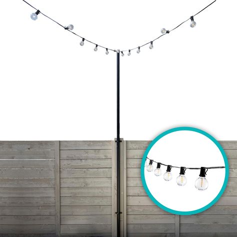 Patio string lights