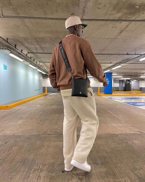 Pin on streetware fashion Style Outfits Men, Beige Streetwear, Zapatillas Nike Air Force, Shota Aizawa, Outfits Men Streetwear, Brown Streetwear, Guy Fits, Black Men Street Fashion, Dope Outfits For Guys