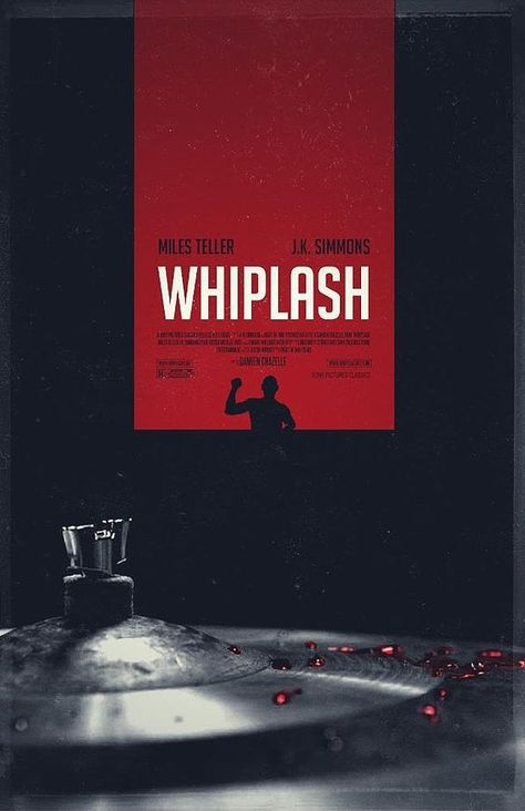 Whiplash (2014) Whiplash Poster Art, Whiplash Poster, Whiplash Movie, Damien Chazelle, Film Posters Art, Iconic Movie Posters, Best Movie Posters, Film Poster Design, Film Posters Vintage