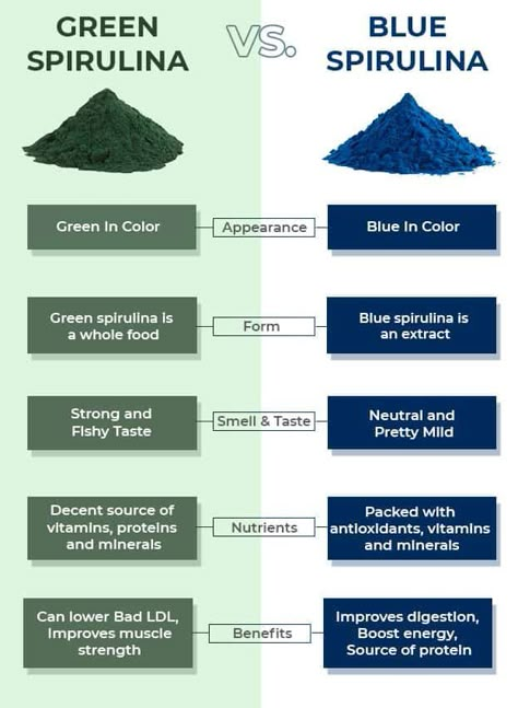 What Is Spirulina, Spirulina Benefits, Spirulina Recipes, Spirulina Smoothie, Blue Spirulina, Spirulina Powder, Natural Food Coloring, Herbs For Health, Protein Drinks