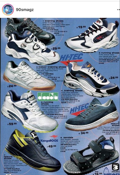 Nike 90s Shoes, 2000s Fashion Outfits Men, Early 2000s Shoes, 2000s Shoes, Fila Outfit, 90s Early 2000s Fashion, 90s Shoes, Fashion Outfits Men, Football Casuals