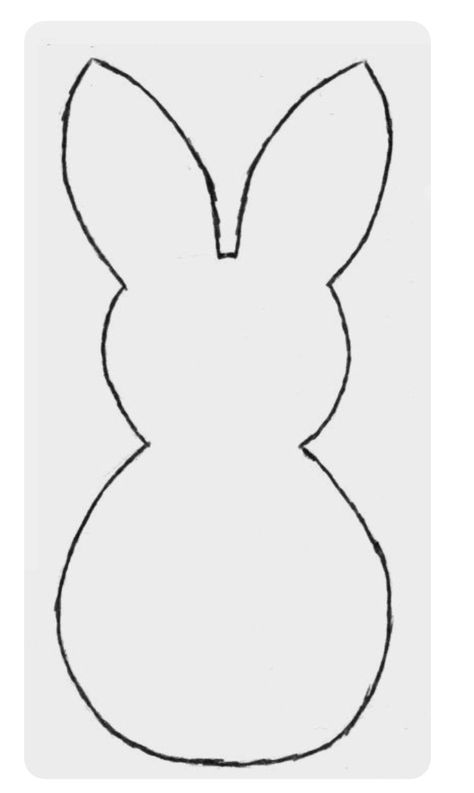 Bunny Outline, Easter Yard Art, Daycare Signs, Easter Bunny Template, Cartoon Chef, Bunny Templates, Easter Arts And Crafts, Easter Tree Decorations, Easter Bunny Crafts