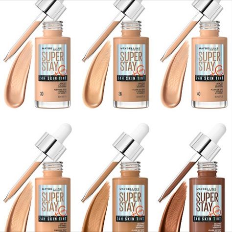 Maybelline Super Stay Skin Tint Foundation, With Vitamin C*, Foundation and Skincare, Long-Lasting up to 24H, Vegan Formula, suitable for skin type . available in 20 SHADES also next day delivery which is FANTASTIC ONLY AT AMAZON, for more info visit amazon website for more amazing offers and deals Maybelline Skin Tint Shades, Maybelline Super Stay Skin Tint, Maybelline Skin Tint, Dream Makeup, Amazon Website, Skin Tint, Maybelline Super Stay, Skin Type, Vitamin C