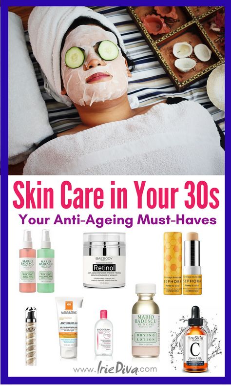 Best Skin Care for 30s - Your Anti-ageing must have skin care products #skincare Best Face Products For 30s, Skin Care Routine 30s Sensitive Skin, Skin Care Regimen For 30s, Best Skin Routine For 30s, Skin Care Over 30 For Women, Skin Care For Women In Their 30s, Anti Aging Skin Products 30s, Skincare Routine For Women In Their 30s, Late 30s Skin Care