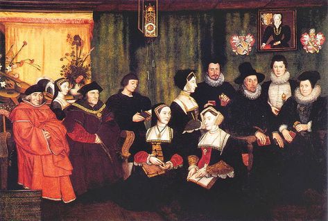 Sir Thomas More His Father Household and Descendants - Category:Family of Sir Thomas More by Hans Holbein der Jüngere - Wikimedia Commons German Painters, Wolf Hall, Hans Holbein The Younger, Hans Holbein, 16th Century Art, Life Sketch, Jan Van Eyck, Tudor History, Family Painting