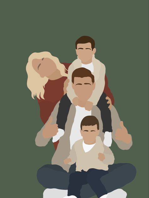 Family Aesthetic Art, Family Digital Art Illustration, Digital Art Family Portrait, Faceless Family Painting, Digital Family Portrait Illustration, Drawn Family Portrait, Personalized Family Print, Art Mini Toile, Digital Portrait Illustration