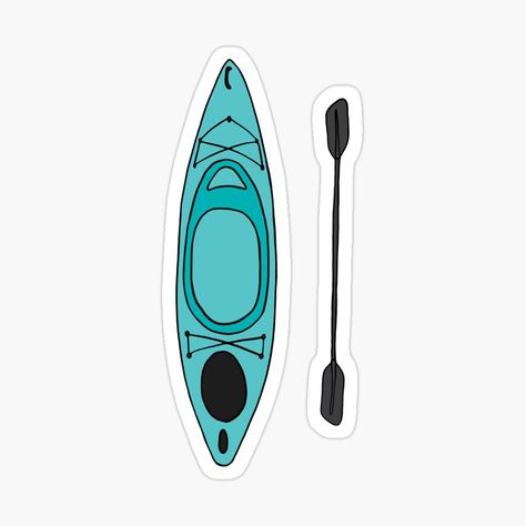 Kayak Logo Design, Kayak Tattoo, Gem Painting, Kayak Stickers, Peace Pole, Same Or Different, Door Decs, Apple Logo Wallpaper Iphone, Redbubble Stickers