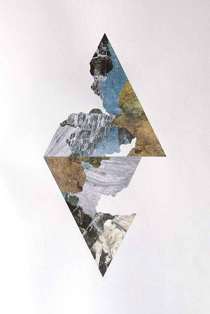 Geometric Collage, Geometric Nature, Collage Inspiration, A Collage, Photo Images, Paper Collage, Digital Collage, Art Collage, Collage Art