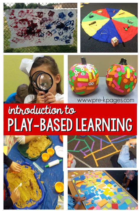 play-based learning for prek. How can play possibly align with curriculum, meet standards, and help our students learn? The truth is: children learn best through play – it takes fewer repetitions to fully learn a new concept when it is learned through play and exploration. Play isn’t a break from learning. Quite the contrary, it’s a time where your little learners are developing skills that can’t be taught with worksheets. Play Based Preschool Environment, Learning Philosophy, Play Based Learning Kindergarten, Play Based Kindergarten, Inquiry Based Learning Activities, Project Based Learning Kindergarten, Play Based Classroom, Classroom Management Preschool, Nanny Ideas