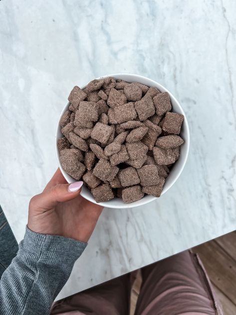 Protein Puppy Chow — Kale Kouture Protein Puppy Chow Healthy, Kale Kouture, Protein Puppy Chow, Clean Treats, 2024 Recipes, Puppy Chow, Milk Chocolate Chips, Arbonne, Creamy Peanut Butter