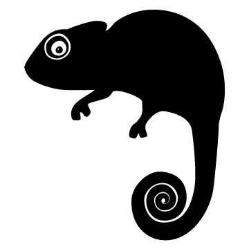 Chameleon Silhouette, Chameleon Illustration, Free Stencils Printables Templates, Stencils Printables Templates, Pictures Of The Sun, Free Stencils Printables, Christmas Advent Calendar Diy, Vegan Tattoo, Ornament Drawing