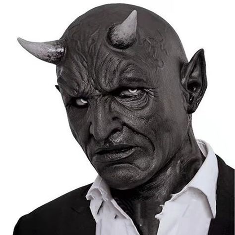 Halloween Costume Props, Devil Mask, Cosplay Helmet, Mascaras Halloween, Horror Masks, Halloween Masquerade, Halloween Men, Scary Costumes, Fantasias Halloween