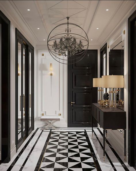 Luxury Marble Flooring, Checkered Flooring, Floor Pattern Design, Marble Floor Pattern, Inlay Flooring, Marble Flooring Design, Foyer Flooring, Modern Luxury Interior, Corridor Design