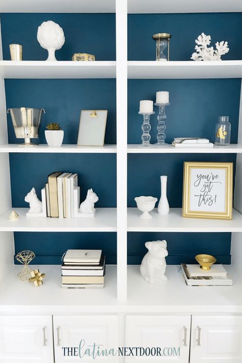 SW Color of the Year Oceanside 12 Sherwin Williams Color of the Year Oceanside Bookshelves Ocean Side Sherwin Williams, Sherwin Williams Colors, Office Makeover, Exterior Ideas, Home Management, House Renovation, Color Of The Year, Sherwin Williams, Office Ideas