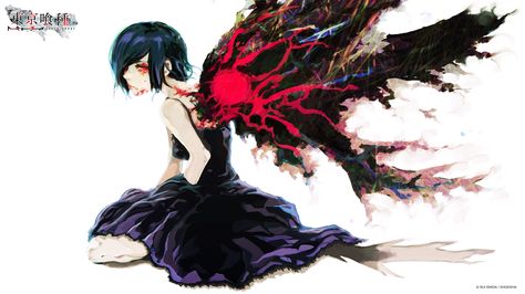 Tokyo Ghoul Touka Kirishima Kagune, Touka Kagune, Tokyo Gul, Touka Wallpaper, Tokyo Ghoul Wallpapers, Touka Kirishima, Ken Tokyo Ghoul, Tokyo Ghoul Manga, Tokyo Ghoul Kaneki